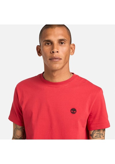 Timberland Dunstan River Short Sleeve Tee Erkek T-shirt-33633 Kırmızı
