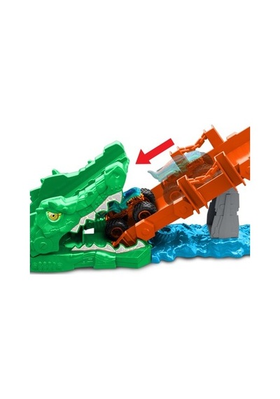Monster Trucks Timsahı Devir Oyun Seti İle Eğlenceli Oyun