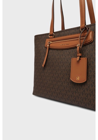 Michael Kors Logolu Sabit Askılı Çanta Kadın Çanta 30s6gtvt2b 252 Kahve