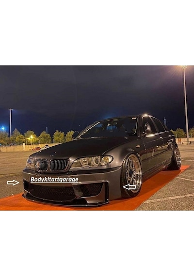 Bmw E46 F80 Modeli Ön Tampon Lip-boyasız-fiberglass