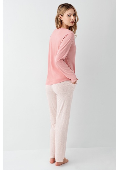 Arnetta Kadın Pembe Pijama Takımı Ar3417-s-v1 Pembe