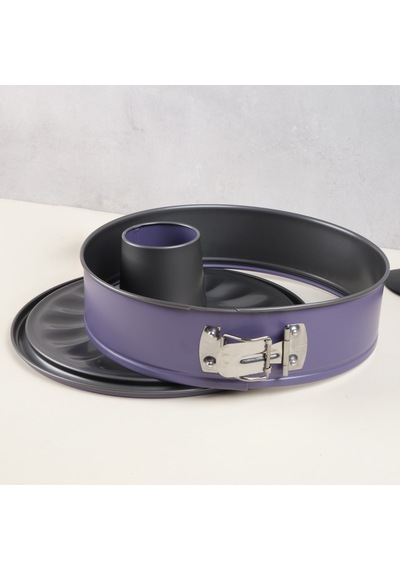 Guardini Borulu Kek Kalıbı Mor 26 Cm