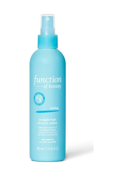 Function Of Beauty Straight Hair Isı Koruyucu Fön Spreyi 207ml