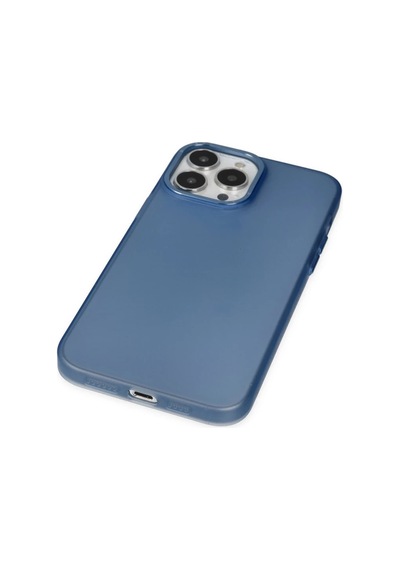 Apple İphone 14 Pro Kılıf Modos Metal Kapak - Lacivert 0.2M-Çok Renkli