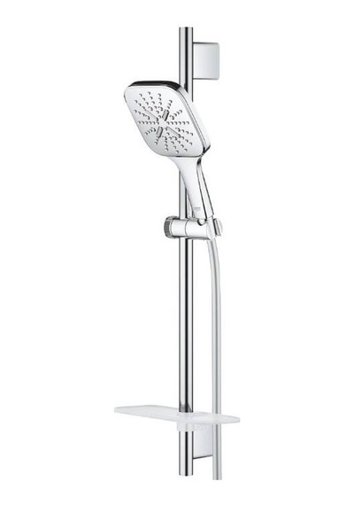 Grohe - Rainshower Smartactive 130 Cube Sürgülü Duş Seti 600 Mm 9,5 Ldk Krom - Outlet - G26584000-