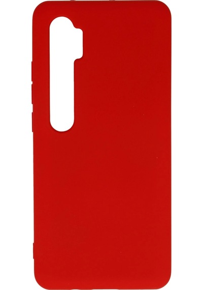Newface Xiaomi Mi Note 10 Lite Kılıf Nano İçi Kadife Silikon Semeglbl - 59 - Kırmızı