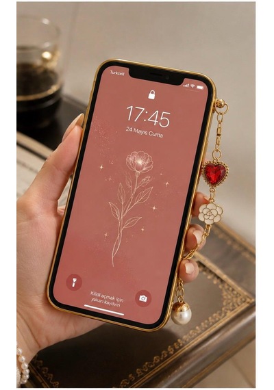 Iphone 11 Uyumlu Kırmızı Elden Tutmalı Slikon Kılıf Kırmızı 1