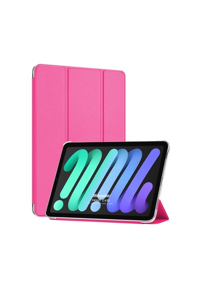 Microsonic Apple Uyumlu iPad Mini 7 Kılıf A2993-a2995 Slim Translucent Back Smart Cover Tablet Kılıfı