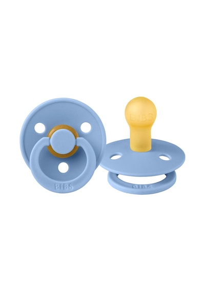 Bibs Colour Kauçuk Emzik-Sky blue-0-6 Ay