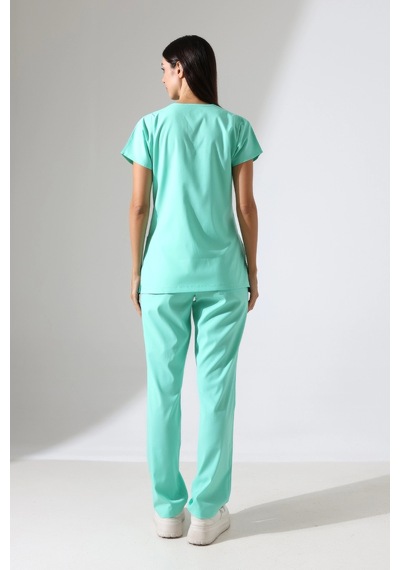 Bflex Unisex Likralı Yarasa Kol Takım - 6457 Mint Yeşil