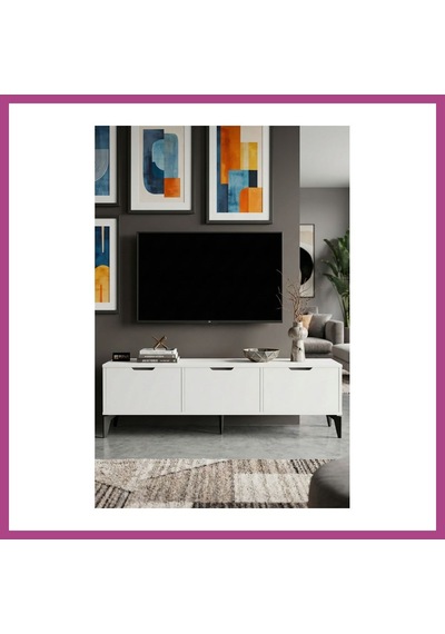 Gees Global Royal Tv Sehpası Suntalam Beyaz 160x35 Gbzs Gees Global Royal Tv Sehpası Suntalam Beyaz 160x35 Gbzs