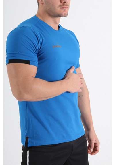 Diadora Venüs Antrenman T-shirt Sax Saks Mavi