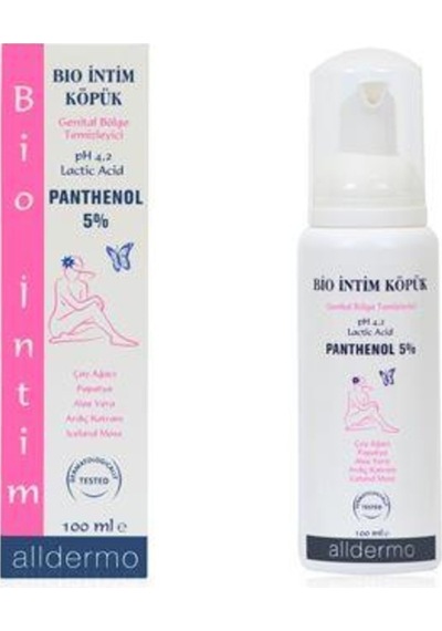 Alldermo Bio İntim Köpük Panthenol %5 100 Ml