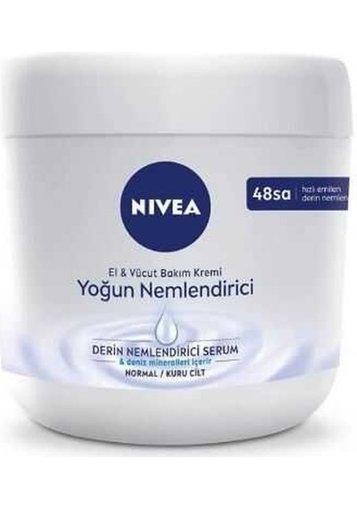 Nıvea El Vucut Krem Kavanoz Yoğun Nem 400 Ml