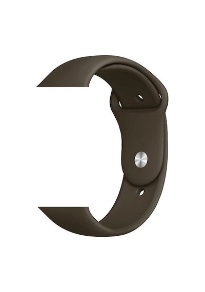 Apple Uyumlu  Watch Kordon 4 5 6 Se 7 38 40 41 42 44 45 MM Silikon Kordon (394922692)