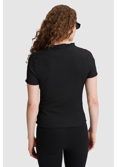 U.S. Polo Assn. Kadın Siyah Tişört 50323528 Vr046
