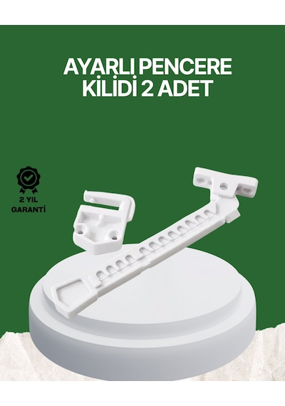 Nrzsnt Çocuk Ve Evcil Hayvanlar İçin Pencere Emniyet Kilidi 2 Adet