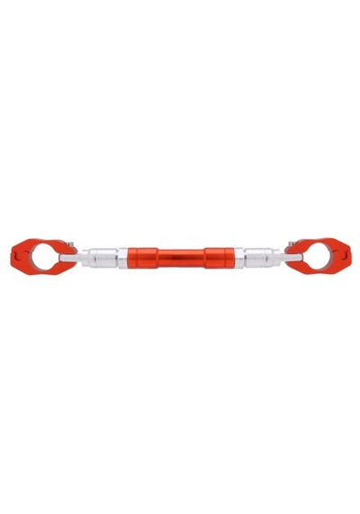 Ortası Ayarlanabilir Motosiklet Gidon Barı Kırmızı