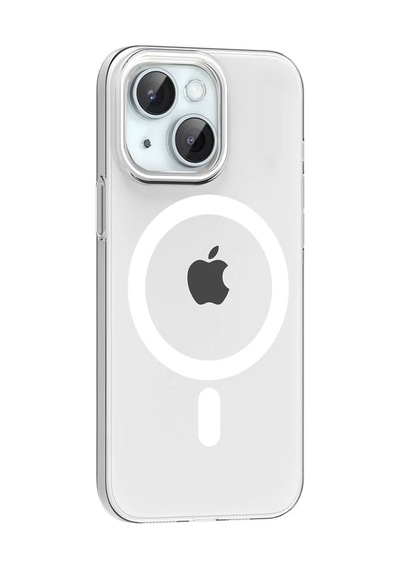 Joko Apple iPhone Uyumlu  14 Uyumlu Pc Blank Magsafe Kapak - Şeffaf