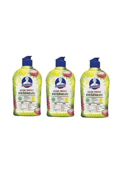 Highgenic Bitki Özlü Bulaşık Makine Parlatıcısı 3 x 500 ML