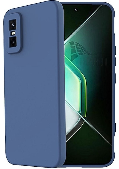 Infinix Gt 30 Pro Uyumlu Silikon Kılıf - Pastel Renk Tonu Kamera Korumalı Esnek Kapak-lacivert Lacivert