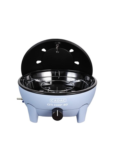 Cadac Citi Chef 40 Barbekü Ve Mangal - Mavi, Kompakt Taşınabilir Bahçe Ve Balkon Barbeküsü