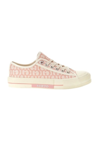 Guess Kadın Pembe Carey Logolu Sneaker Pembe