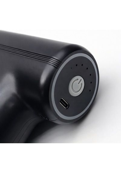 Mini Şarjlı Masaj Tabancası 4 Başlıklı 4 Kademeli Usb-c Şarjlı 400 Gr 16,5 Cm Çok Renkli