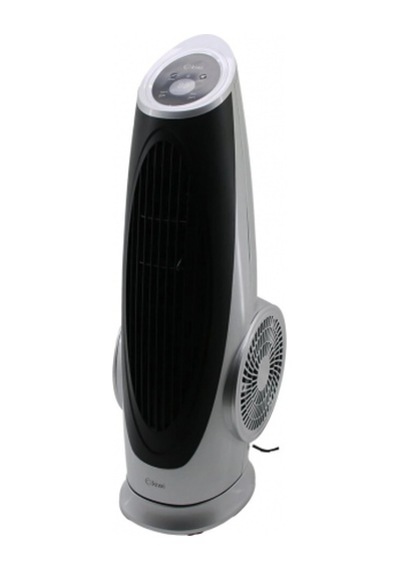 Kiwi Kfan-7690 Kule Tipi Turbo Fan Vantilatör Kumandalı - Dokunmatik Ekran 130w 3 Kademe Hız