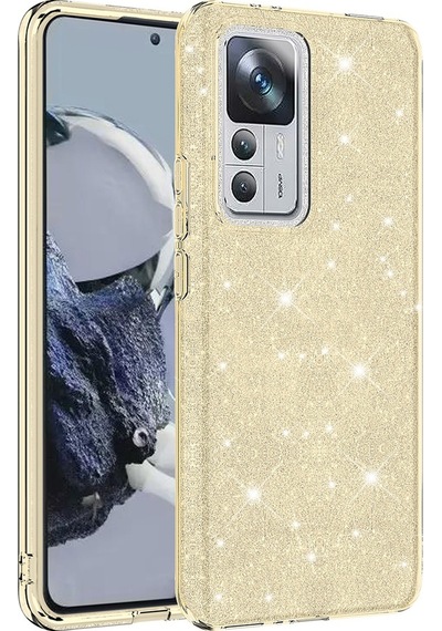 Xiaomi Mi 12T Kılıf Zore Shining Simli Silikon Kılıf
