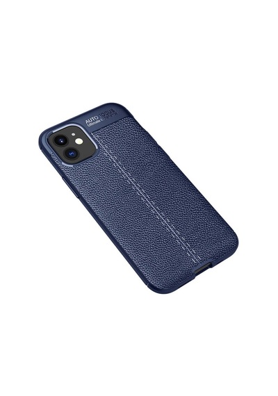 Apple Uyumlu iPhone 12 Mini Kılıf Deri Tarzı Niss Silikon Case