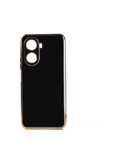 Huawei Nova 10 SE Kılıf Zore Bark Kenarları Altın Renk Kılıf