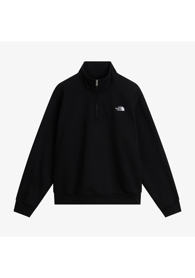 The North Face Essential Simple Dome Relaxed 1/4 Zip Erkek Siyah Polar Nf0a8fd8jk31 2800282