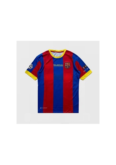 Lionel Messi 2010-11 Sezonu Barcelona Nostalji Yetişkin Forması Ö Çok Renkli