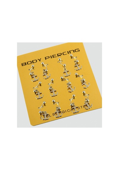 Çapa Çelik Piercing 1 Adet 11 74933858
