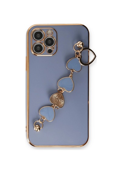 Newface - 648 - İphone 12 Pro Kılıf Esila Silikon - Kmrsfres - - Gri