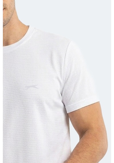 Slazenger Hugger Erkek Beyaz Tişört