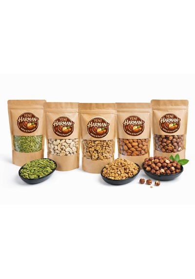 Yeni Harmancı Çiğ Kuruyemiş Avantaj Seti 2500 G