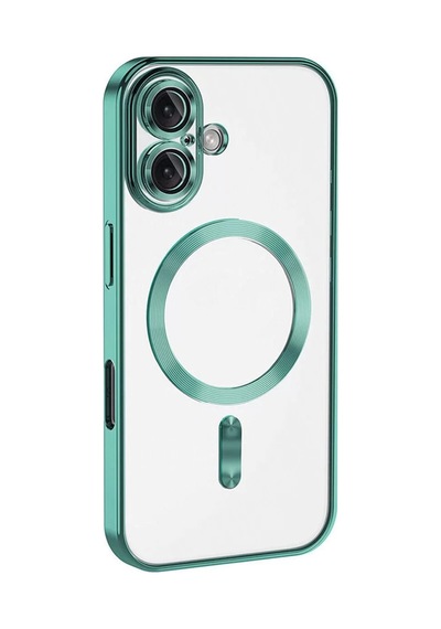 Newface Apple İphone 16 Plus Kılıf Kross Magneticsafe Kapak - Turkuaz