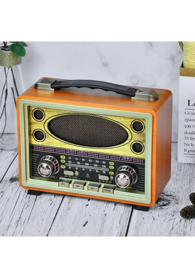 Bayındır Elektronik M-2027BT  Bluetooth Hoparlör Nostaljik Portatif Radyo