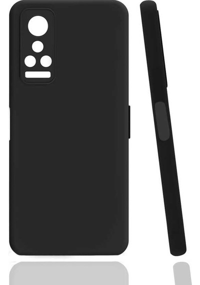 Noktaks - General Mobile Uyumlu General Mobile Gm 22 Pro - Kılıf Mat Soft Esnek Biye Silikon - Siyah