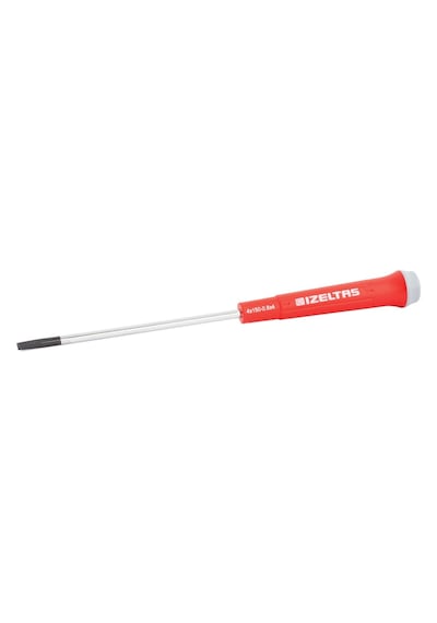 İzeltaş Elektronikçi Tip Klemens Düz Uçlu Tornavida 4 x 100 4500174100