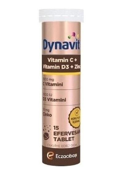 Dynavıt Vıtamın C+d+cınko 15 Eff Tab