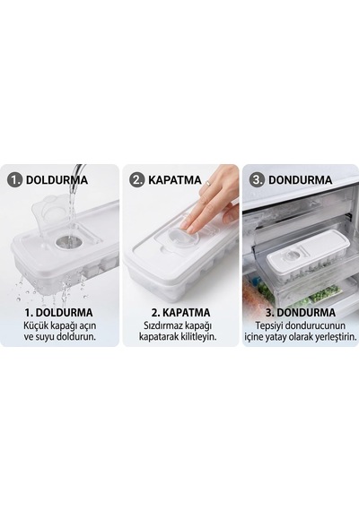 Kapaklı Silikonlu 12 Göz Buz Kalıbı Kolay Çıkarma Özellikli Buzluk Aparatı, Sızdırmaz Kapaklı Buz Yapma Kabı 1, Beyaz Çok Renkli Kapaklı Silikonlu 12 Göz Buz Kalıbı Kolay Çıkarma Özellikli Buzluk Aparatı, Sızdırmaz Kapaklı Buz Yapma Kabı 1, Beyaz Çok Renkli