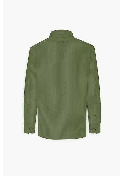 AC&Co / Altınyıldız Classics Erkek Hakı Slim Fit Dar Kesim Düğmeli Yaka %100 Pamuk Gömlek Haki AC&Co / Altınyıldız Classics Erkek Hakı Slim Fit Dar Kesim Düğmeli Yaka %100 Pamuk Gömlek Haki