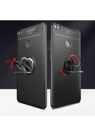 Xiaomi Mi Max 2 Yüzüklü Manyetik Ravel Kilif Kirilmaz Ekran Koruy 514180270