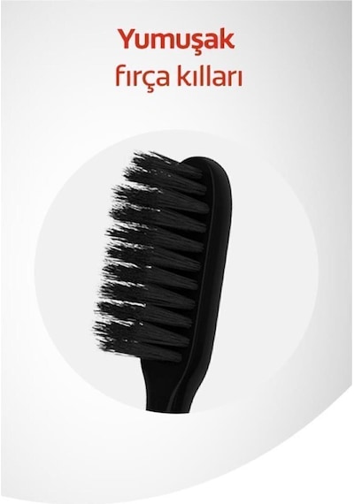 Colgate Mikro Ince Charcoal Hassas Temizlik Yumuşak Diş Fırçası 1 1