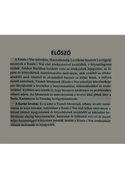 Barla Lahikası Macarca