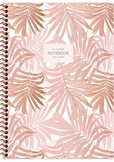 Keskin La Plume Leaves Kareli Defter A4 80 Yaprak N 385212-99