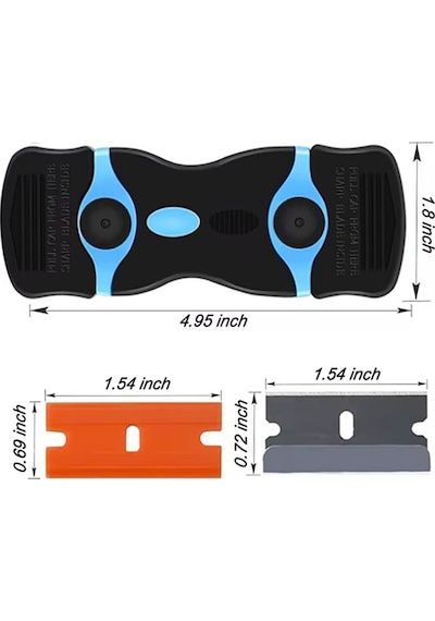 4'in1 Arada Tutkal Temizleme Ekran Oca Sökücü Spatula Metal Ve Plastik Bıçaklı Tamir Aletleri St07